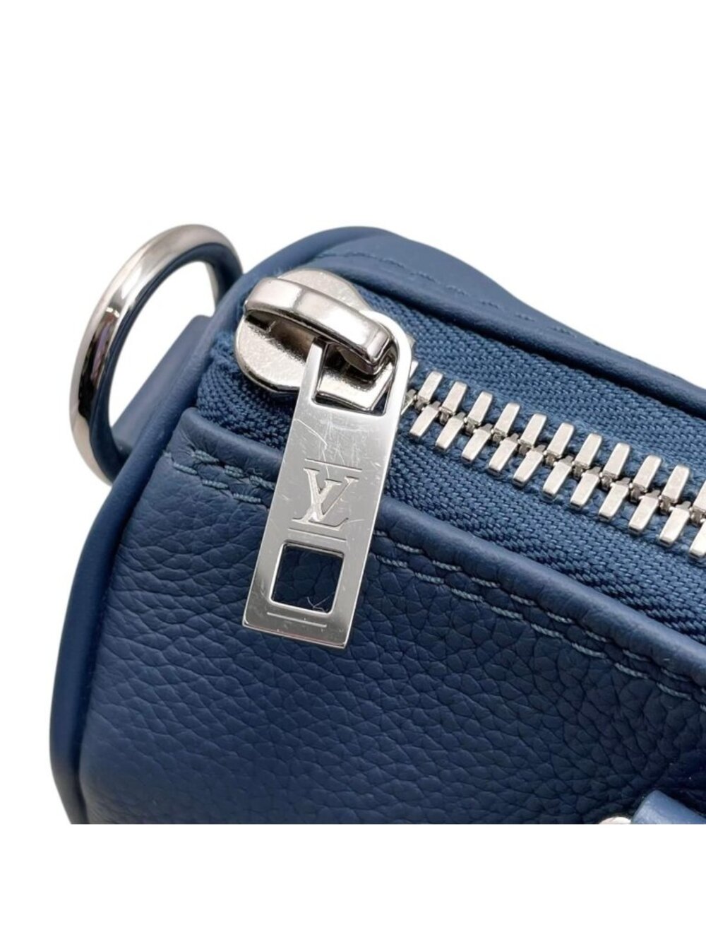 Louis Vuitton Shoulder Bag Keepall XS LV Aerogram Navy Blue - Picture 12 of 15